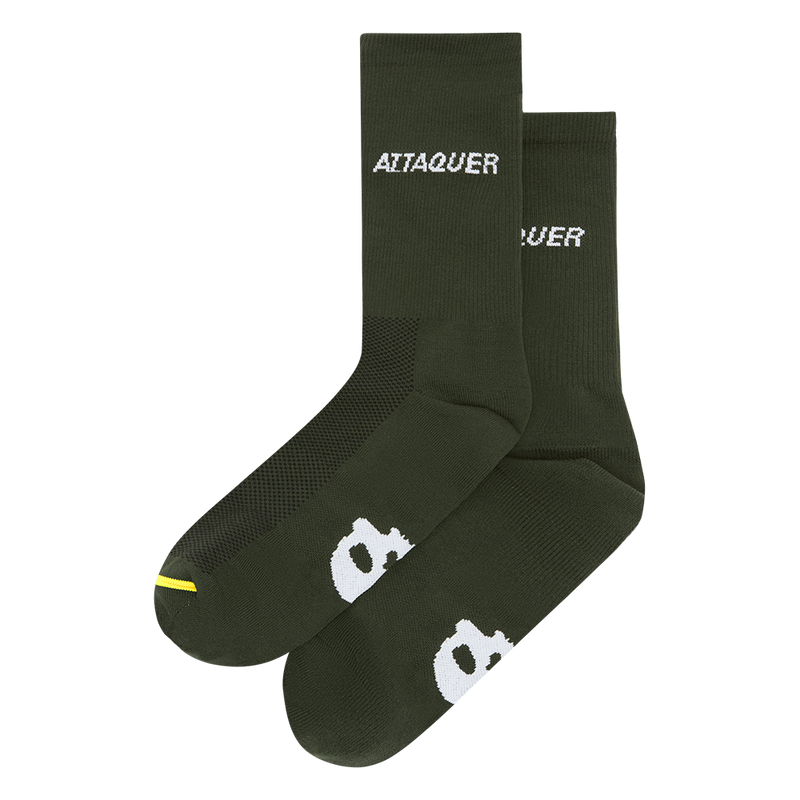 All Day Side Logo Socks Pine