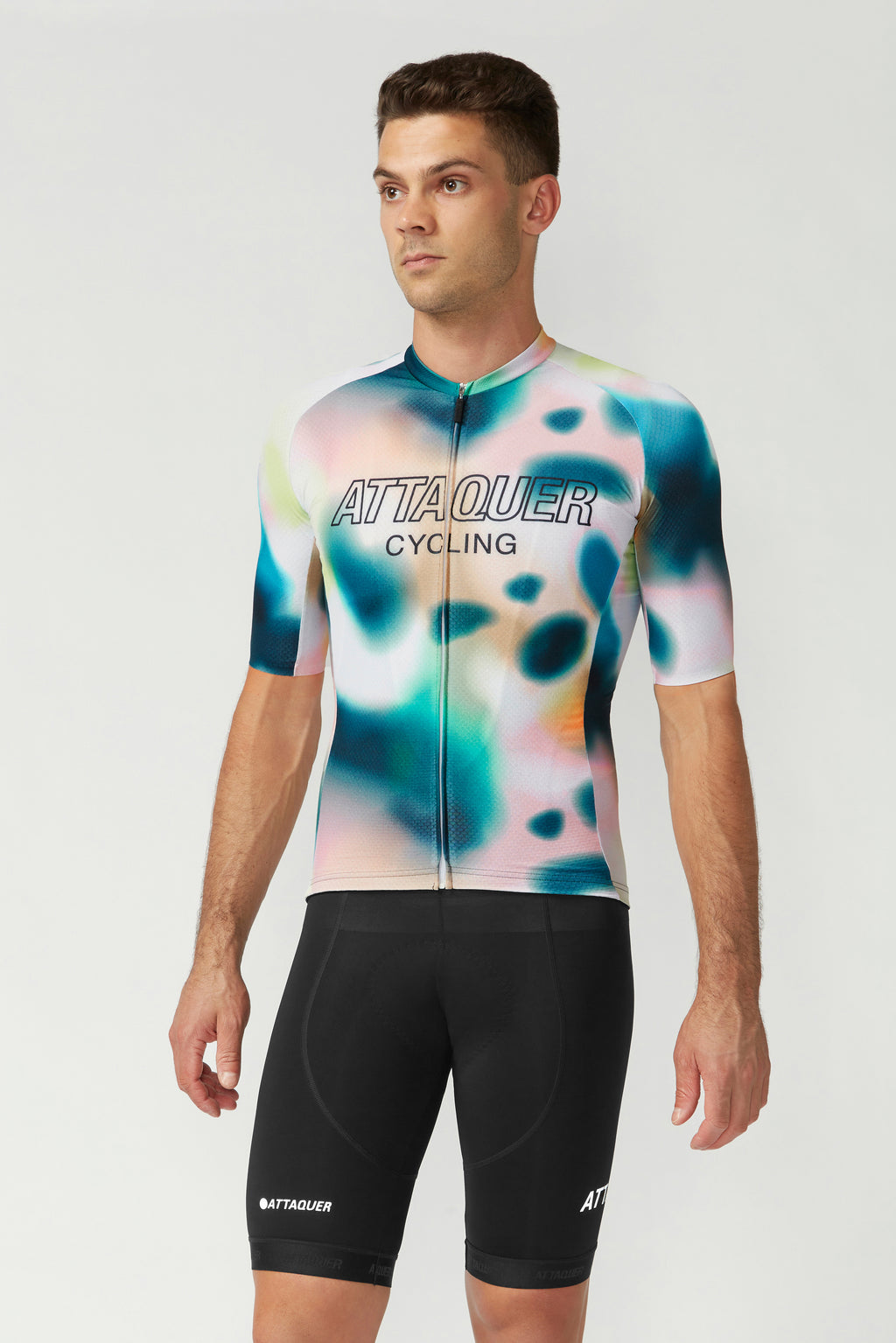 All Day Ink Jersey White/Teal/Dirty Pink