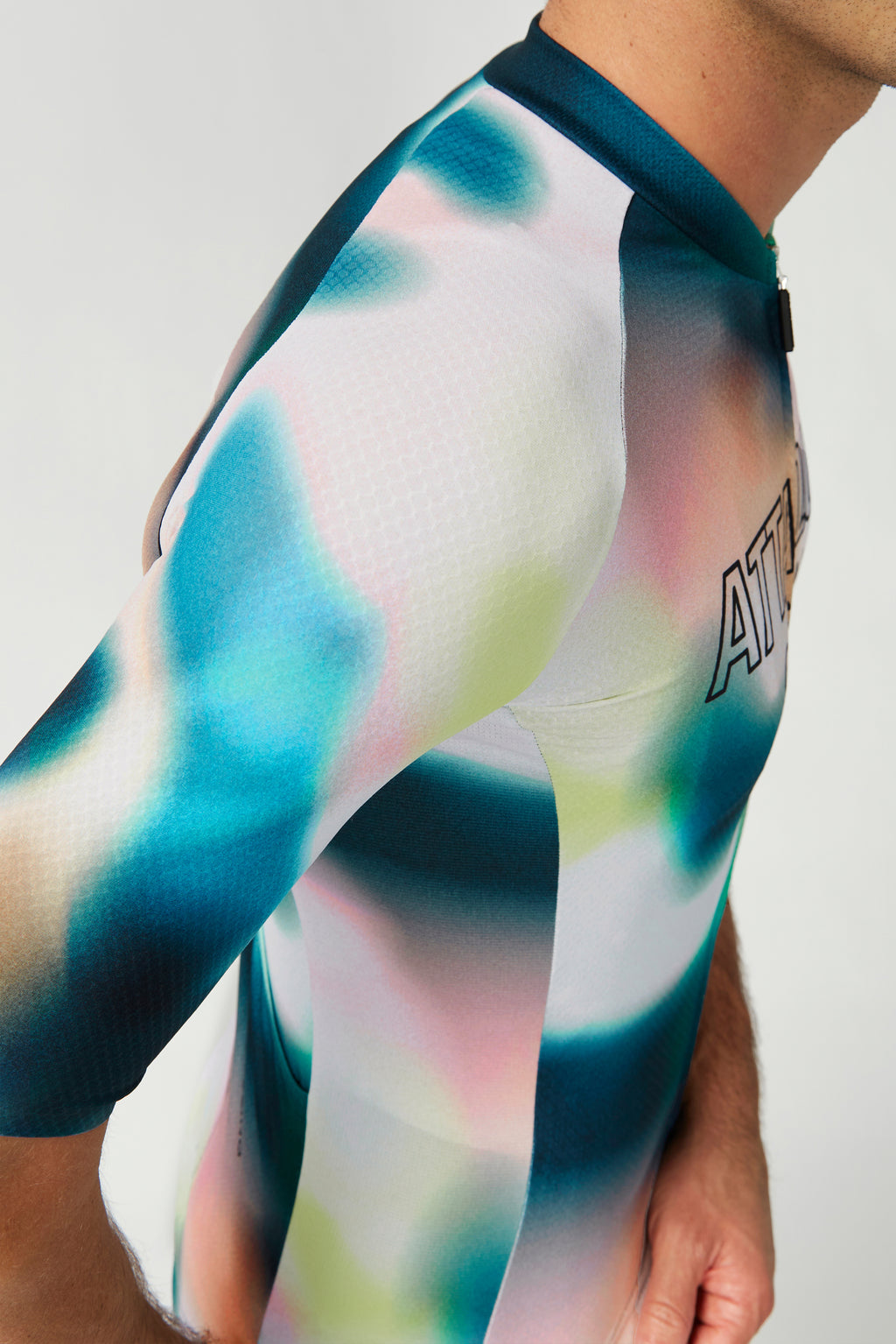 All Day Ink Jersey White/Teal/Dirty Pink