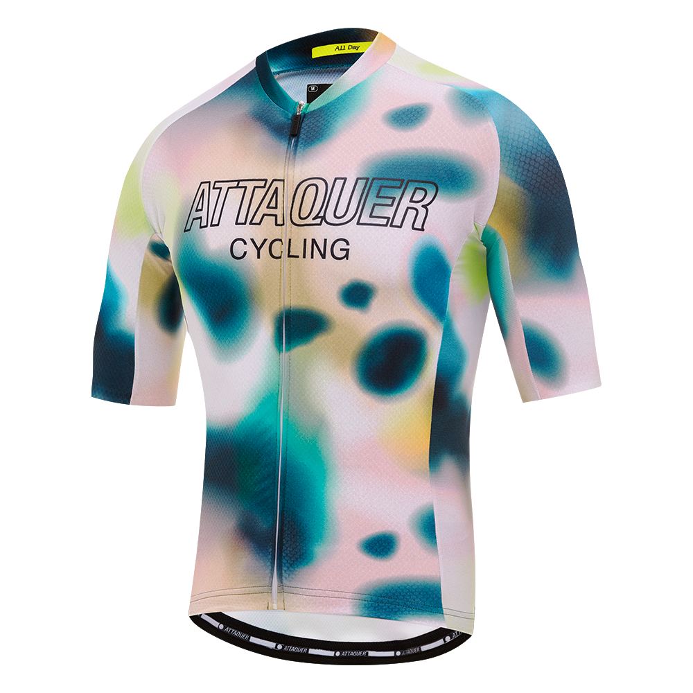 All Day Ink Jersey White/Teal/Dirty Pink