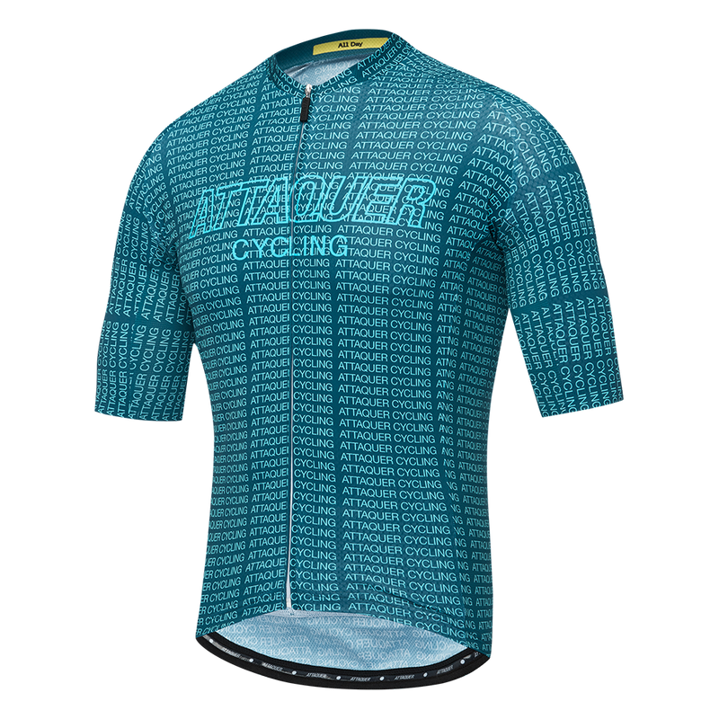 All Day Typo Jersey Grit Green