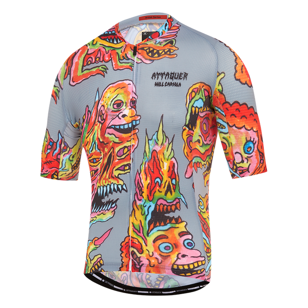 ウェア ATQ X Will Carsola RainbowGoblin Jersey Attaquer_Mens_ArtistWC_Jersey_