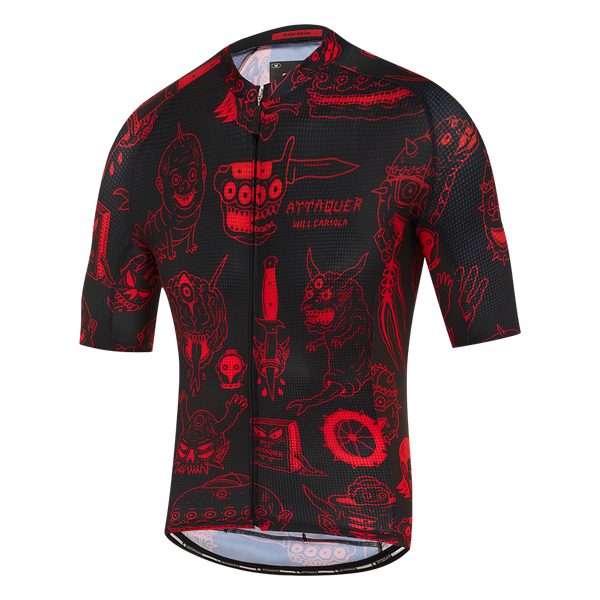 Attaquer x Will Carsola Weirdos Jersey – Union Cycling Apparel Attaquer x Will Carsola Weirdos Jersey – Union Cycling Apparel