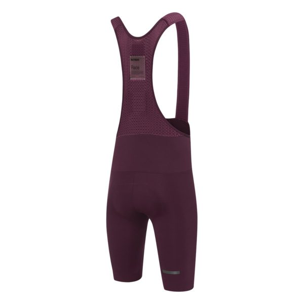 Race Bib Short 2.0 Burgundy/Tonal Ref Logo