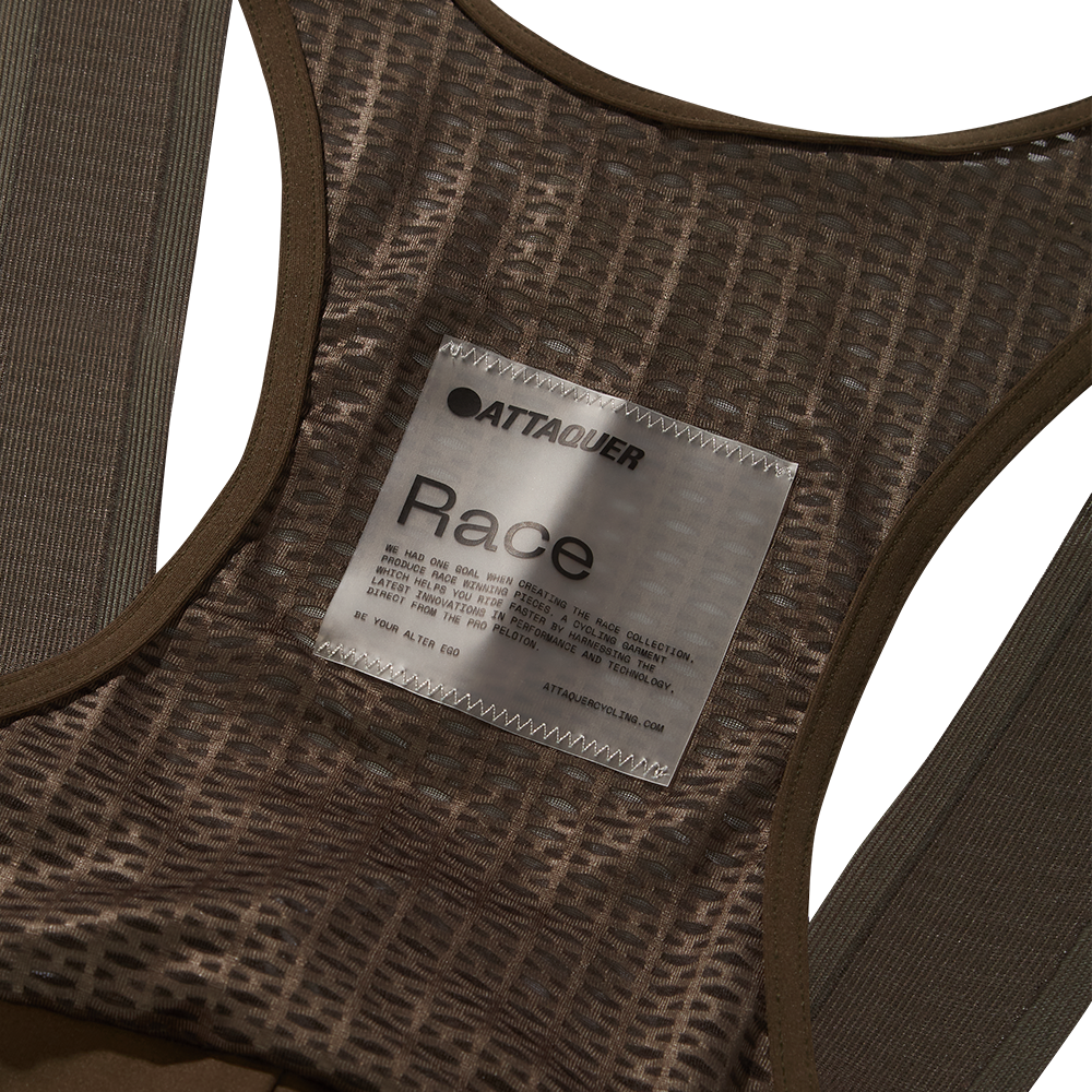 Women's Race Bib Short 2.0 Cocoa/Tonal Ref Logo