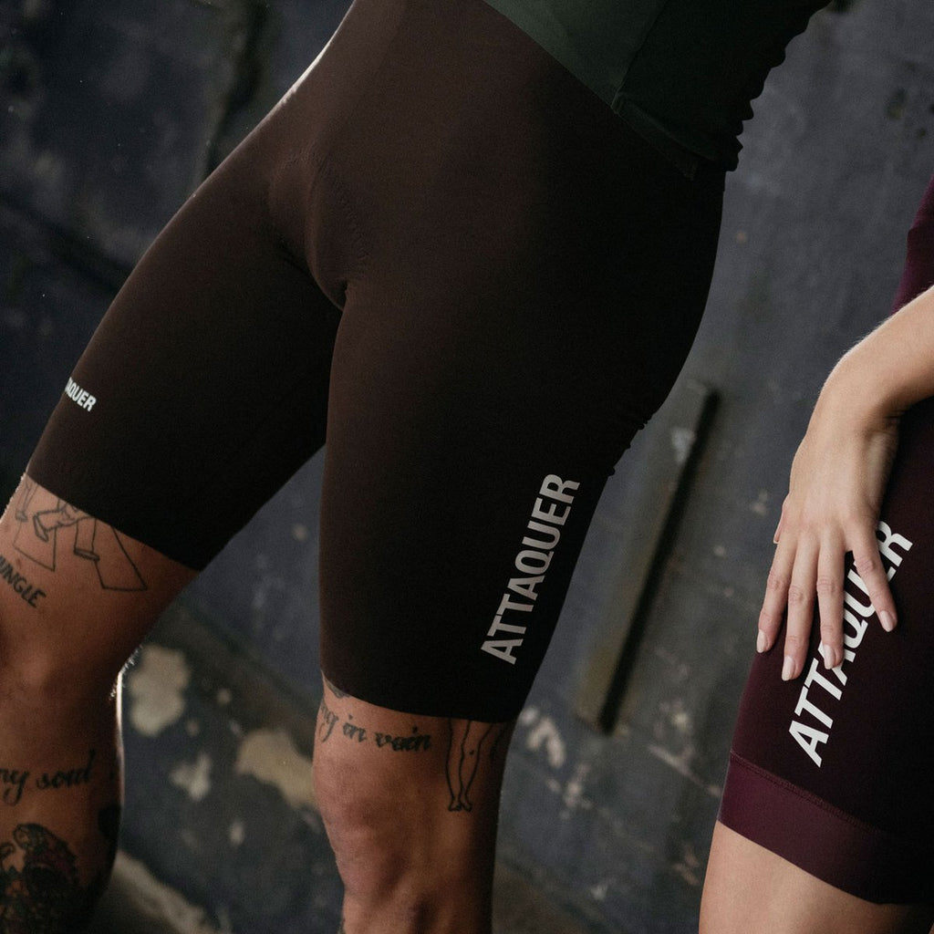 Race Bib Short 2.0 Cocoa/White Ref Logo