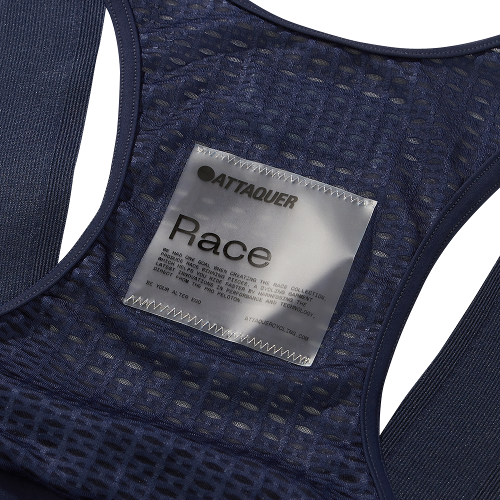 Women's Race Bib Short 2.0 Navy/Tonal Ref Logo