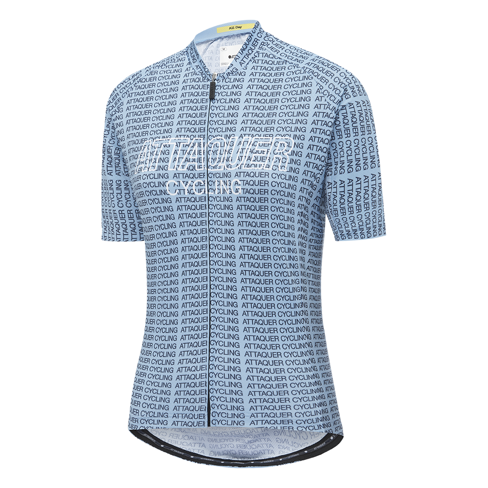 Women's All Day Typo Jersey Steel Blue