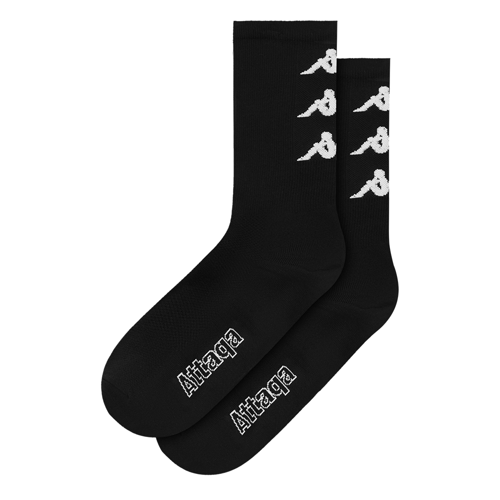 ATQ KAPPA Black Socks