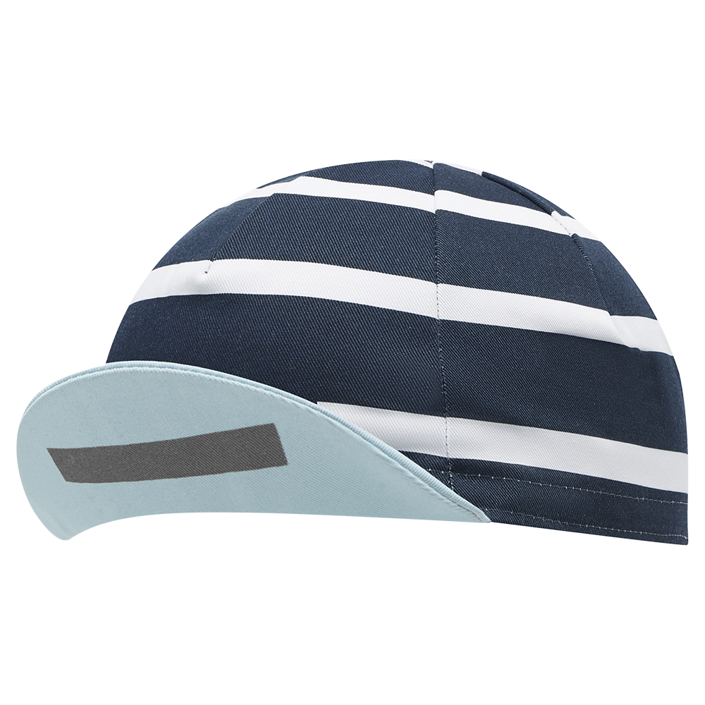 Stripe Logo Cap Navy