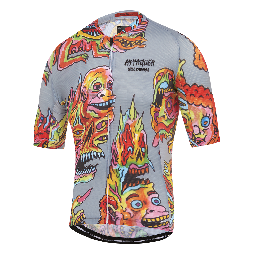 ウェア ATQ X Will Carsola RainbowGoblin Jersey Attaquer x Will Carsola Rainbow Goblins Jersey – Union