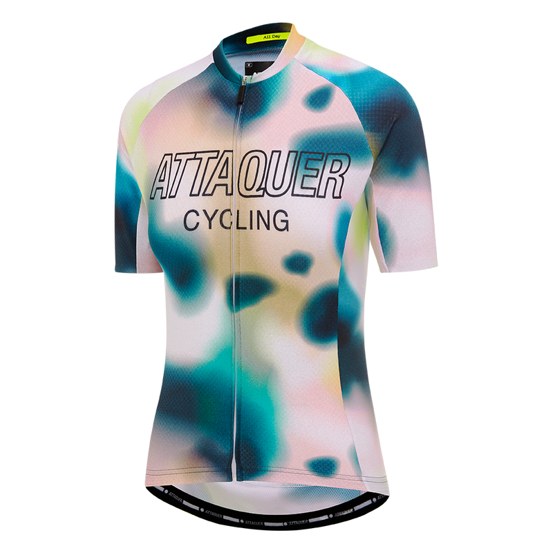 Women's All Day Ink Jersey White/Teal/Dirty Pink