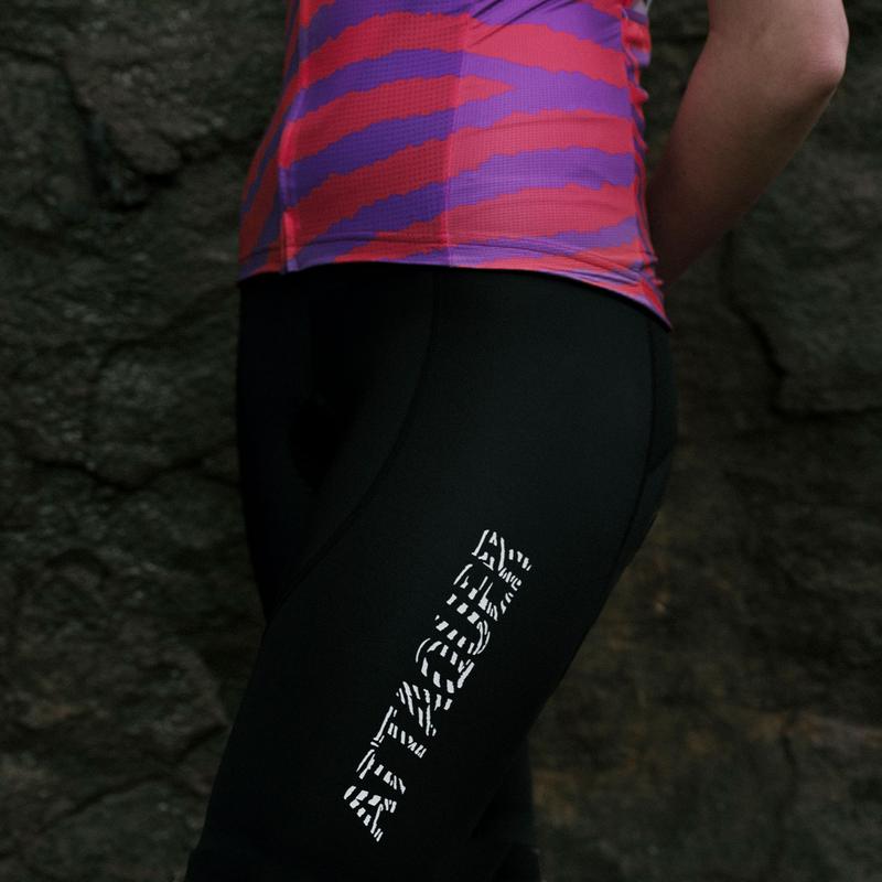 Women's Zebra Logo Bib Shorts